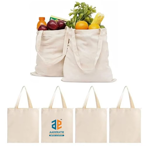 Eco-Friendly Heavy Duty Cotton <b>Canvas</b> Tote Bag Custom Print Promotional Branding Gift - Product Image 2