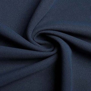 Men's Navy Blue Short Sleeve Cotton Pique <b>Polo</b> <b>Shirt</b> <b>With</b> <b>Pocket</b> Casual Regular Fit Knitted Solid Color Breathable Design - Product Image 4