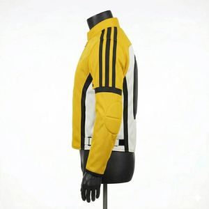 Men's Real Leather Motorcycle <b>Racing</b> <b>Jacket</b> with Armor Protection Windproof Custom Made Sportswear Motorbike <b>Jackets</b> - Product Image 2