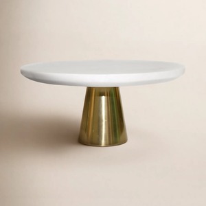 Soporte de Madera para Pastel en Forma de A con Estantes Blancos, Diseño Rectangular de 2 Niveles - Product Image 4