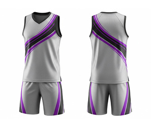 Custom Logo Basketball Kit Sublimated Jersey and Shorts Set Quick Dry Breathable Polyester Team Sportswear For <b>Men</b> Women Youth - Product Image 6
