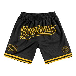 Custom Team Authentic Basketball Shorts Heat-<b>Transfer</b> Printed Spandex/Polyester Breathable Unisex Elastic Waist Sports Shorts - Product Image 6