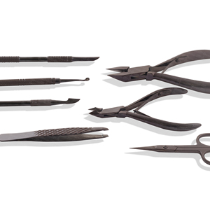 Ensemble de manucure et pédicure artisanal en acier inoxydable pour doigts et pieds, outil professionnel durable, ouverture à mâchoires larges, précision avancée - Product Image 1