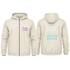 High Quality Customized OEM <b>Winter</b> Thin Men's Outdoor <b>Waterproof</b> Windbreaker Hooded <b>Jacket</b> With Custom Logo Design - Product Image 6