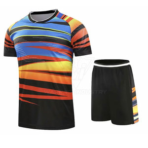Conjunto de Uniforme Deportivo de Tenis para Hombre, Jersey Deportivo Personalizado y Pantalones Cortos a Juego para Equipos de Club, Deportes Escolares y Profesionales - Product Image 2