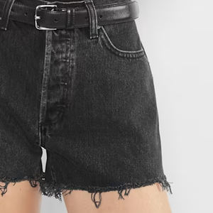 Shorts de Mezclilla de Alto Rendimiento para Mujer, Tela Ligera y Duradera, Textura Suave, Estructura Transpirable, Diseño con Presillas Ajustables - Product Image 4