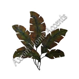 Grande sculpture murale en métal au design contemporain, pièce d'art artisanale pour intérieurs élégants par Axiom Home Accents - Product Image 1