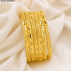 Elegantes Brazaletes de Aleación para Joyería de Moda, Brazaletes de Latón Chapados en Oro con Engaste de Canal, Brazaletes de Aleación Chapados en Oro de Moda - Product Image 4