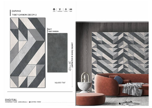 Azulejos de Porcelana de 600x1200mm en Oferta, 8mm de Grosor, Diseño Moderno para Interiores de Apartamentos y Uso Comercial, Mejores Empresas de India - Product Image 3