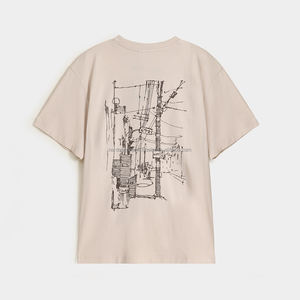 Nardon Apparel 2025 Colección de verano Camiseta de cuello redondo de algodón grueso para hombre Camisetas ajustadas de punto - Product Image 2