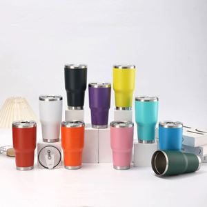 Vaso Térmico RTS de 30 oz con Tapa, Vaso de Acero Inoxidable con Aislamiento al Vacío para Agua y Café, Taza de Viaje con Doble Pared y Recubrimiento en Polvo - Product Image 1