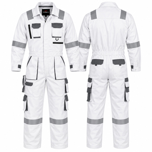 Overol de Trabajo de Invierno Personalizado de Alta Visibilidad para Mecánicos, Overol de Algodón Resistente con Protección de Seguridad Reflectante, Overol de Construcción Personalizado - Product Image 1