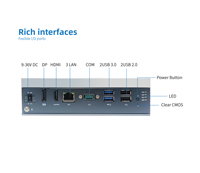 Computadora Industrial Integrada Intel Atom J6412 con Certificación CE, Mini PC de Riel DIN, 8GB/16GB/32GB, 128G/256G SSD, Windows 10/11, en Stock
