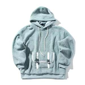 Unisex Fussalp <b>Oversized</b> Sherpa Fleece Ski <b>Hoodie</b> Fussalp Men Women Warm Winter Snowboarding Pullover Baggy <b>Teddy</b> Sweatshirt - Product Image 1