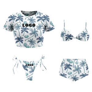 Conjunto de Bikini Ajustable para Mujer, Traje de Baño de Dos Piezas Premium, Ropa de Playa a la Moda - Product Image 3
