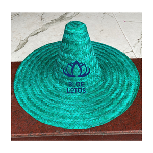 Sombrero de Paja Mexicano Tradicional PREMIUM para Cabinas de Fotos de Fiesta, Decoración de Restaurantes, Fondos de Fiesta y Exhibiciones Culturales - Product Image 1