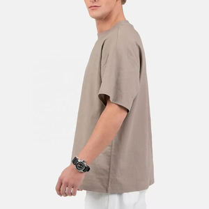 Production en gros de t-shirts 100% coton, fabricant OEM sur mesure, fournisseur de vêtements vierges respirants à marque privée - Product Image 2