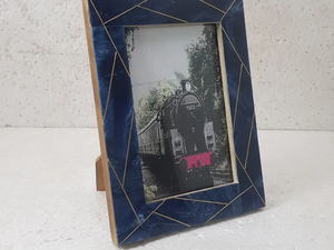 Résine multicolore Carré classique Fabriqué à la main Résine incrustée Cadres photo Cadre carré classique Fabriqué à la main Prix de gros bon marché - Product Image 3