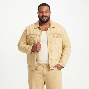 Men's Washed <b>Denim</b> Jacket Turn Down Collar Regular Fit Casual Button Front <b>Denim</b> Jackets Turn Down Collar Jeans <b>Coat</b> Mens - Product Image 1