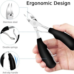 1/3 Piezas Cortaúñas para Uñas Encarnadas, Alicates de Podología para Corrección de Uñas, Cortacutículas, Herramienta de Cuidado para Paroniquia, Pedicura y Manicura - Product Image 4