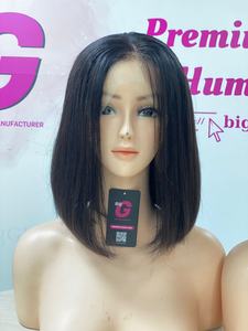 Cheveux humains 100% vierge Remy Transparent dentelle perruques Double dessiné cheveux vietnamiens de haute qualité - Product Image 3