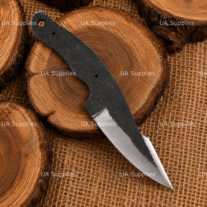 Lame de couteau de chasse et de camping en acier au carbone 1095 de haute qualité, fabriquée à la main, matériau pour la fabrication de couteaux de bushcraft, qualité industrielle OEM - Product Image 3