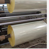 Film rétractable en PVC transparent plié au centre pour l'emballage