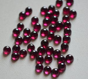 Garnet Rhodolite Naturel Rond Cabochon Lisse, Pierre Précieuse en Vrac, Offre en Gros pour Grossistes à Prix d'Usine - Product Image 5