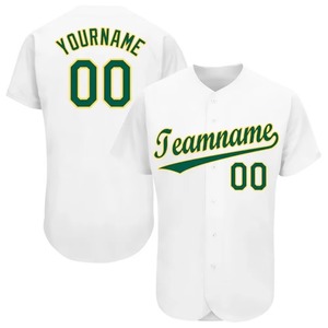 Camisetas de Béisbol Personalizadas de Spandex/Algodón con Logotipo para Hombre, Camisa de Árbitro, Uniformes de Softbol, Productos Unisex Transpirables con Costuras - Product Image 3
