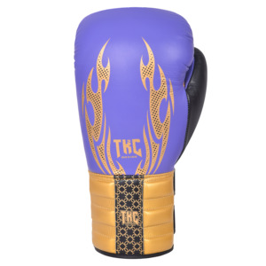 Gants de boxe professionnels Matrix avec rembourrage amélioré des jointures, noyau en mousse moulé à la machine, fermeture à double sangle pour l'entraînement - Product Image 4