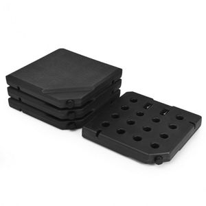 Patio Garden Outdoor Pool <b>Square</b> Market <b>Combined</b> Umbrella Base 4 Pieces 238 Lbs Durable Patio Umbrellas & Bases - Product Image 5