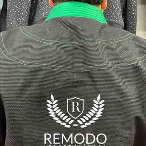 Uniforme de Artes Marciales Transpirable, Duradero y de Secado Rápido, en Poliéster/Algodón Elástico, para Jiu Jitsu, Karate, con Logotipo Bordado Personalizado, OEM - Product Image 3