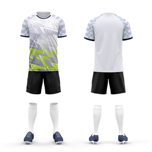 Custom Sublimated Soccer Jersey Set Pink Gradient Short Sleeve Crew Neck Moisture Wicking Polyester Adult Unisex All Seasons - Product Image 5