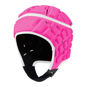Casque de protection de tête durable pour le rugby et la boxe, coque souple, protection contre les impacts, sangle réglable, respirant, ultraléger, protection contre les impacts en carbone - Product Image 6