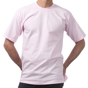 T-shirt blanc à col rond et manches courtes pour homme, coupe classique, tricoté, décontracté, couleur unie, tissu jersey 100% coton - Product Image 4