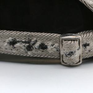 Custom <b>Design</b> 6 Panel <b>Flat</b> Brim Distressed Washed Dad Hats Manual Processing Fashion and Vintage Unstructured Adjustable <b>Caps</b> - Product Image 6