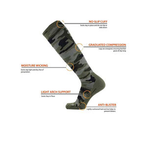 3 Pares de Calcetines de Tobillo para Hombre, de Spandex/Poliéster, Secado Rápido, Transpirables, Casuales, de Invierno, para Negocios - Product Image 3