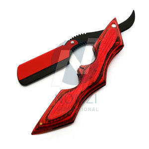 Rasoir droit professionnel personnalisé en acier inoxydable, nouveau modèle pliable, haute qualité, pour barbier et rasage bikini - Product Image 6