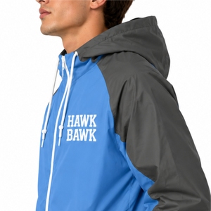 Premium <b>Men</b> Winter Hooded Windbreaker <b>Jacket</b> 1100% polyester Vintage Eco-Friendly Lightweight <b>Pullover</b> Hooded Custom Pocket - Product Image 6
