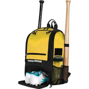 Mochila de Gran Capacidad con Ruedas para Equipo de Béisbol, con Logotipo Personalizado del Club, de la Mejor Calidad, con Compartimento para Bate, Casco y Organizador de Zapatos, Bolsa Deportiva - Product Image 3