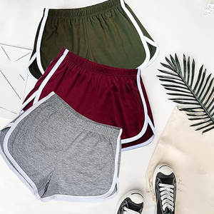 Lot de 4 shorts de yoga et de danse en coton pour femmes, respirants, pour le cyclisme, la randonnée, la course à pied et les entraînements d'été - Product Image 3