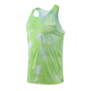 Custom <b>Mens</b> Solid Plus Size Running <b>Singlet</b> Quick Dry Breathable Spandex/Polyester O-Neck Sleeveless Sportswear with Custom Logo - Product Image 1