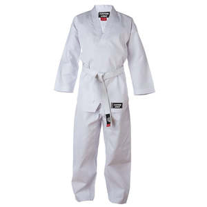 ชุดคาราเต้ปักโลโก้ด้านหน้า ชุดฝึกศิลปะการต่อสู้แบบมืออาชีพ ผ้าฝ้ายสั่งทำพิเศษ สวมใส่สบาย น้ำหนักเบา สำหรับผู้ใหญ่ - Product Image 4