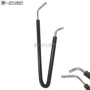 200mm Hand Hacksaw Dental Laboratory Coping <b>Saw</b> with <b>Plastic</b>-Coated Handle Stainless Steel Modeling <b>Saw</b> Dental Laboratory - Product Image 2
