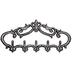 Best Selling Aluminum Metal Unique Shape Brass Antique Finished Handmade Wall Hanger for Wall Organizers - Product Image 3