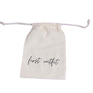 Cotton <b>Drawstring</b> Pouch With Reusable and Portable Features - Product Image 1