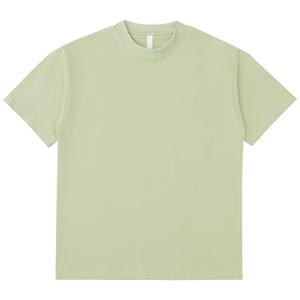 เสื้อยืดคอตตอน 245GSM พร้อมโลโก้ ทรงไหล่ตกเล็กน้อย เสื้อยืดเปล่าผู้ชายทรงโอเวอร์ไซส์ สกรีนโลโก้ตามสั่ง - Product Image 3