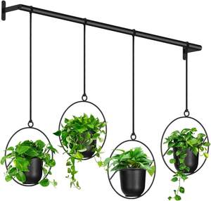 Ganchos Metálicos para Plantas con Cadena, Modernos Ganchos Colgantes para Interiores y Exteriores, para Pared y Techo - Product Image 2