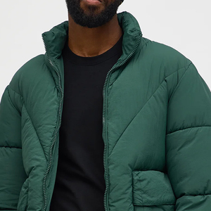 Blouson matelassé haut de gamme pour homme – Vente en gros 2026 – Logo personnalisé – Vêtement d'extérieur d'hiver isolé et tendance - Product Image 5