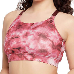 Soutien-gorge de sport pour femme 2026 – Design simple, logo frontal, maintien élevé, respirant, en Spandex/Nylon, faible MOQ, haute qualité - Product Image 6
